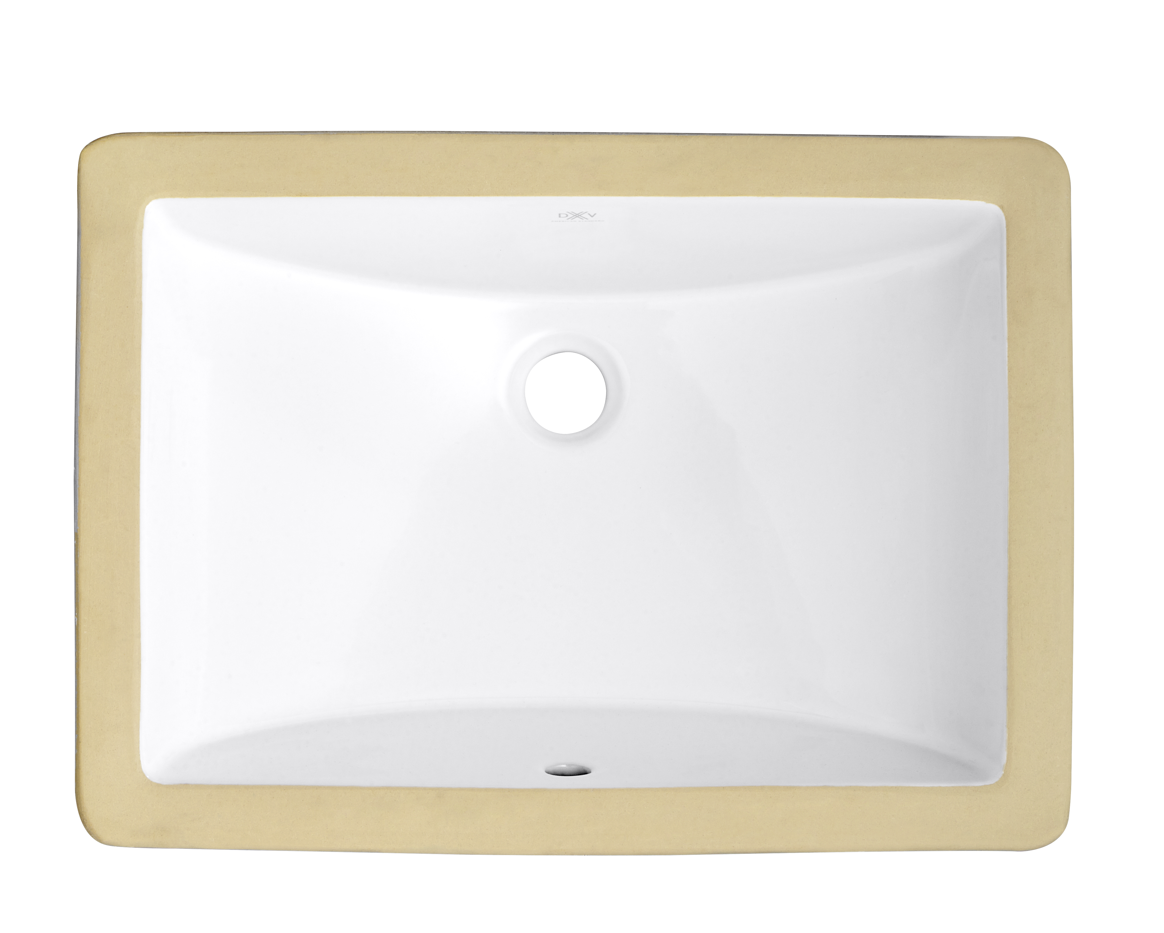 20 in. Rectangle Undermount Bathroom Sink